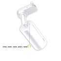ISOLED 3-fase spot SELECT draaibaar, roteerbaar IP20, wit dimbaar