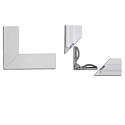 ISOLED Inbouwframe LED PANEL 308x1550, wit