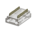 connector MULTI K3-210, clear