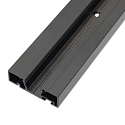 curtain rail CURTAIN 10 ONE 1-fold, black