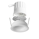 ISOLED Inbouwspot BACK32 rond, set terug IP20, wit dimbaar