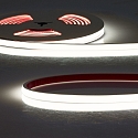 Volledig gesiliconiseerde ledstrip  FC940 FLEXTUBE 240LED/M - 500CM / 2XMINIAMP met stekker opaal, transparant, wit