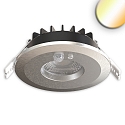 Inbouwspot VARIO-68 met sensor IP65, nikkel 