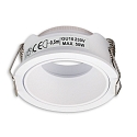Inbouwframe MR11/GU10 MINI SPOT rond, wit