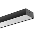ISOLED Plafondarmatuur POWER SWITCH 120x12 IP42, zwart 