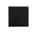 end cap EC 131 CURTAIN 10 ONE HIGH VISOR 2 pcs., left-right, black
