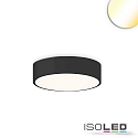 Plafondarmatuur DN400 IP44, zwart dimbaar