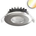 Inbouwspot VARIO-68 IP65, chroom 