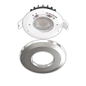 ISOLED Inbouwspot VARIO-68 IP65, chroom 