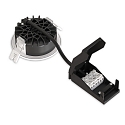 ISOLED Inbouwspot VARIO-68 IP65, chroom 