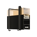 ISOLED bracket HALON Z64, black
