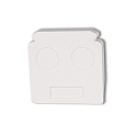 Eindkap FASTFIX R + R PRO, wit