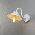 Konstsmide Wandarmatuur VEGA MINI E27 IP44, wit dimbaar