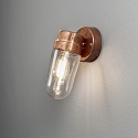 Konstsmide Wandarmatuur voor buitenshuis VEGA zonder lampenkap E27 IP54, koper dimbaar