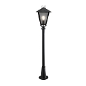 Konstsmide Padverlichting BENU E27 IP23, rookkleuren, zwart