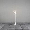 Padverlichting ORION E27 IP44, transparant, wit