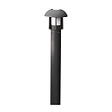 Padverlichting HEIMDAL E27 IP44, opaal, zwart