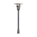Lampkop FREJA E27 IP23, zwart, transparant