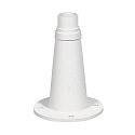 Base for Konstsmide JUNIOR lamp heads, height 24.5cm, white aluminium