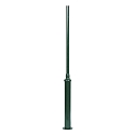 Pole for Konstsmide DRACO lamp heads, height 200cm, green, aluminium