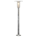 Konstsmide Padverlichting MODE slagvast E27 IP54, staal, transparant