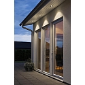 Konstsmide Inbouwarmatuur voor buiten IP44, aluminium, transparant 