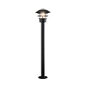 Konstsmide Padverlichting MODENA E27 IP23, zwart, transparant