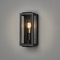 Konstsmide Glas voor CARPI E27 IP44, zwart dimbaar
