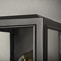Konstsmide Glas voor CARPI E27 IP44, zwart dimbaar