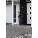 outdoor wall luminaire PISTOIA E27 IP54, black dimmable