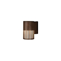 outdoor wall luminaire PISTOIA E27 IP54, rust dimmable