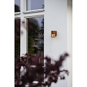Konstsmide outdoor wall luminaire PISTOIA E27 IP54, rust dimmable