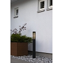 Konstsmide path light PISTOIA E27 IP54, black dimmable