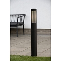 Konstsmide path light PISTOIA E27 IP54, black dimmable
