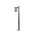 Konstsmide Path luminaire MODENA with pole, GU10 max. 35W, galvanised steel / clear acrylic glass
