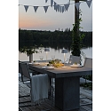 Konstsmide Afdekking CAPRI dimbaar IP54, wit dimbaar