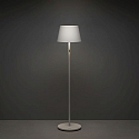 Konstsmide battery floor lamp PROMEZIA up / down, CCT Switch, dimmable, RGBW, adjustable IP54, white dimmable