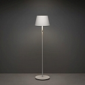 Konstsmide battery floor lamp PROMEZIA up / down, CCT Switch, dimmable, RGBW, adjustable IP54, white dimmable