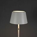 Konstsmide battery floor lamp PROMEZIA up / down, CCT Switch, dimmable, RGBW, adjustable IP54, white dimmable