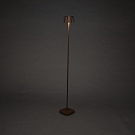 Konstsmide Vloerlamp op batterijen NICE hoekig, met USB-aansluiting, CCT Switch, met aanraakdimmer IP54, roest dimbaar