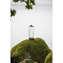 Konstsmide battery table lamp EDISON S USB IP54, anthracite dimmable