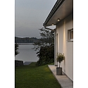 Konstsmide ceiling luminaire VARESE switchable IP54, dark grey 