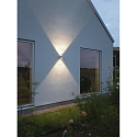 Konstsmide outdoor wall luminaire BITONTO  IP54, white 
