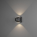 Konstsmide outdoor wall luminaire BITONTO  IP54, anthracite 