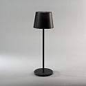 Konstsmide battery table lamp VENCE USB IP54, black dimmable