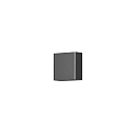 Konstsmide outdoor wall luminaire CHIERI IP54, anthracite 