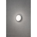 Konstsmide Wand- en plafondarmatuur CESENA rond IP54, opaal, wit 