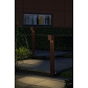 Konstsmide Padverlichting CREMONA IP54, roest 