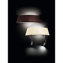 Fabas Luce Fabas Luce DOROTEA Wall luminaire, E27, height: 16cm, Pleating white
