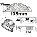 Downlight LUNA indirect IP20